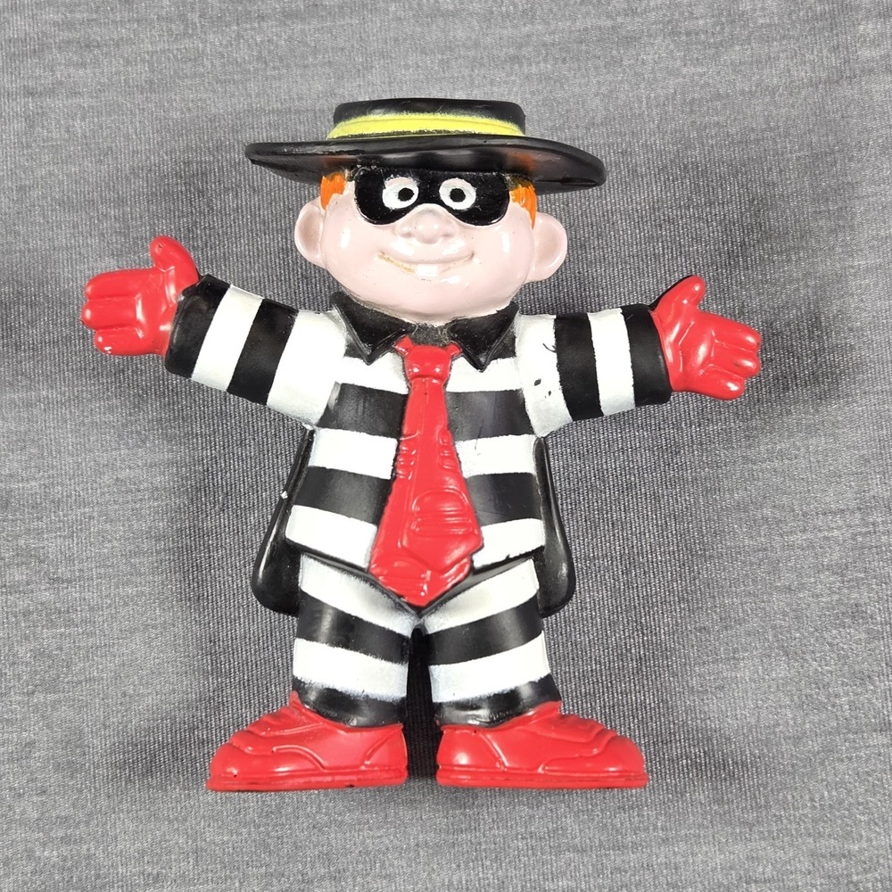Collectible VTG 1995 McDonald's Hamburglar PVC‎ Figure Happy Meal Toy Retro 90s